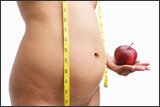  Фигура в форме яблока или избыток жира в брюшной полости, является фактором риска для развития диабета 2 типа